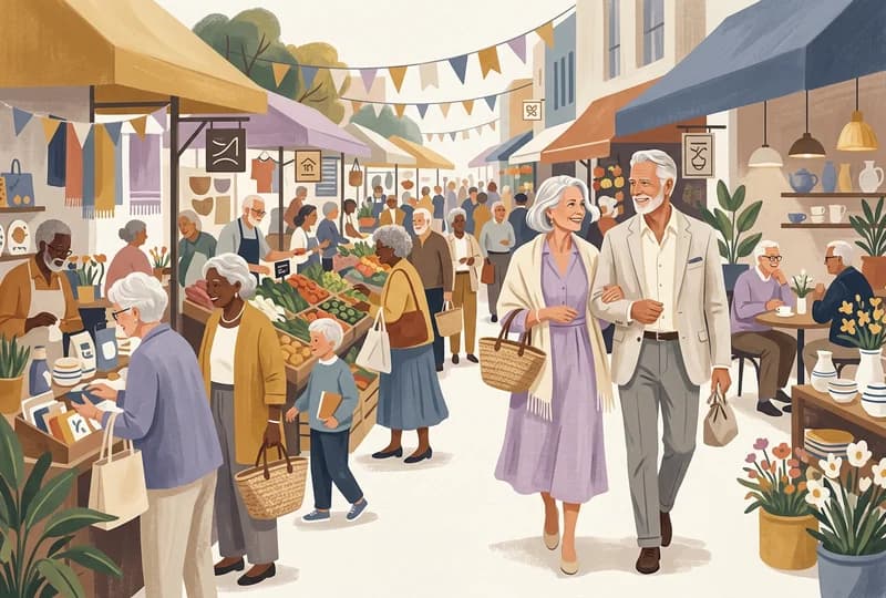 El nuevo mercado de la tercera edad